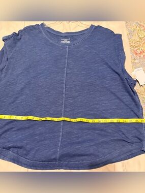 Westbound Heathered Blue Short Sleeve Tee